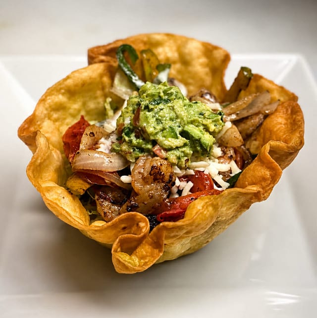 Fajita Taco Salad.