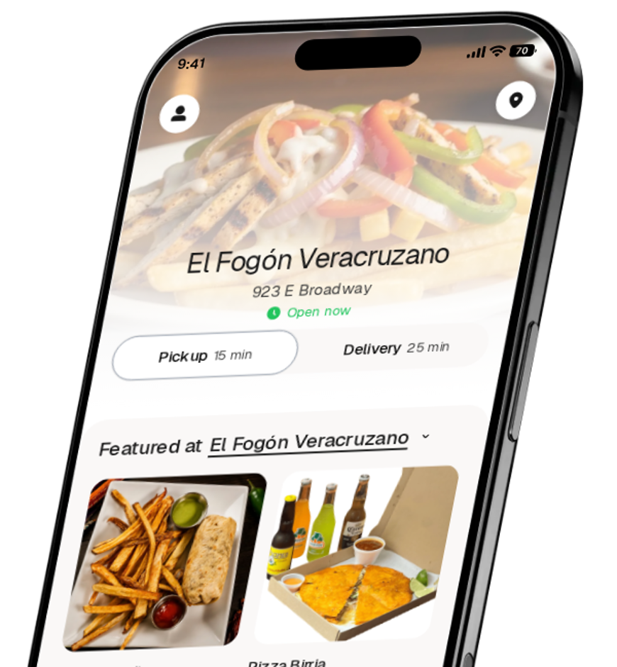 El Fogón Veracruzano app preview