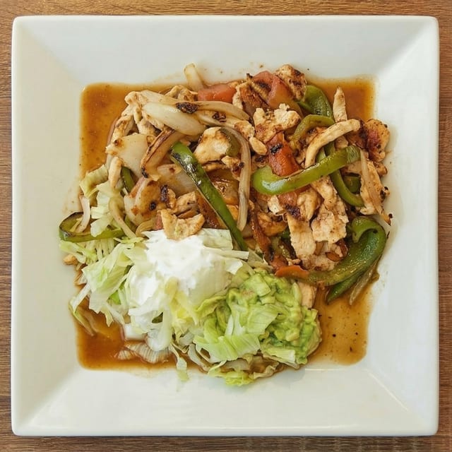 Chicken Fajitas.