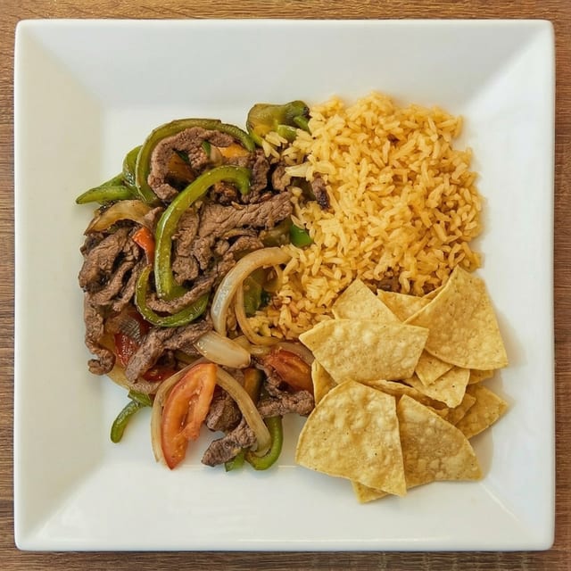 Steak Fajitas.