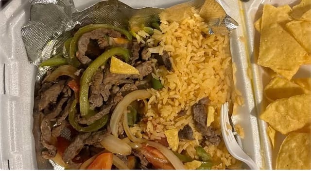Steak & Chicken Fajitas.